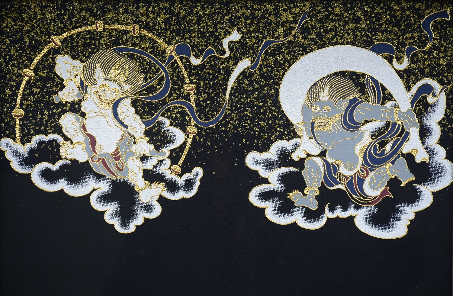 Amazon | 五月人形 登龍 12号兜 盛上彫金前立 風神雷神 パノラマケース